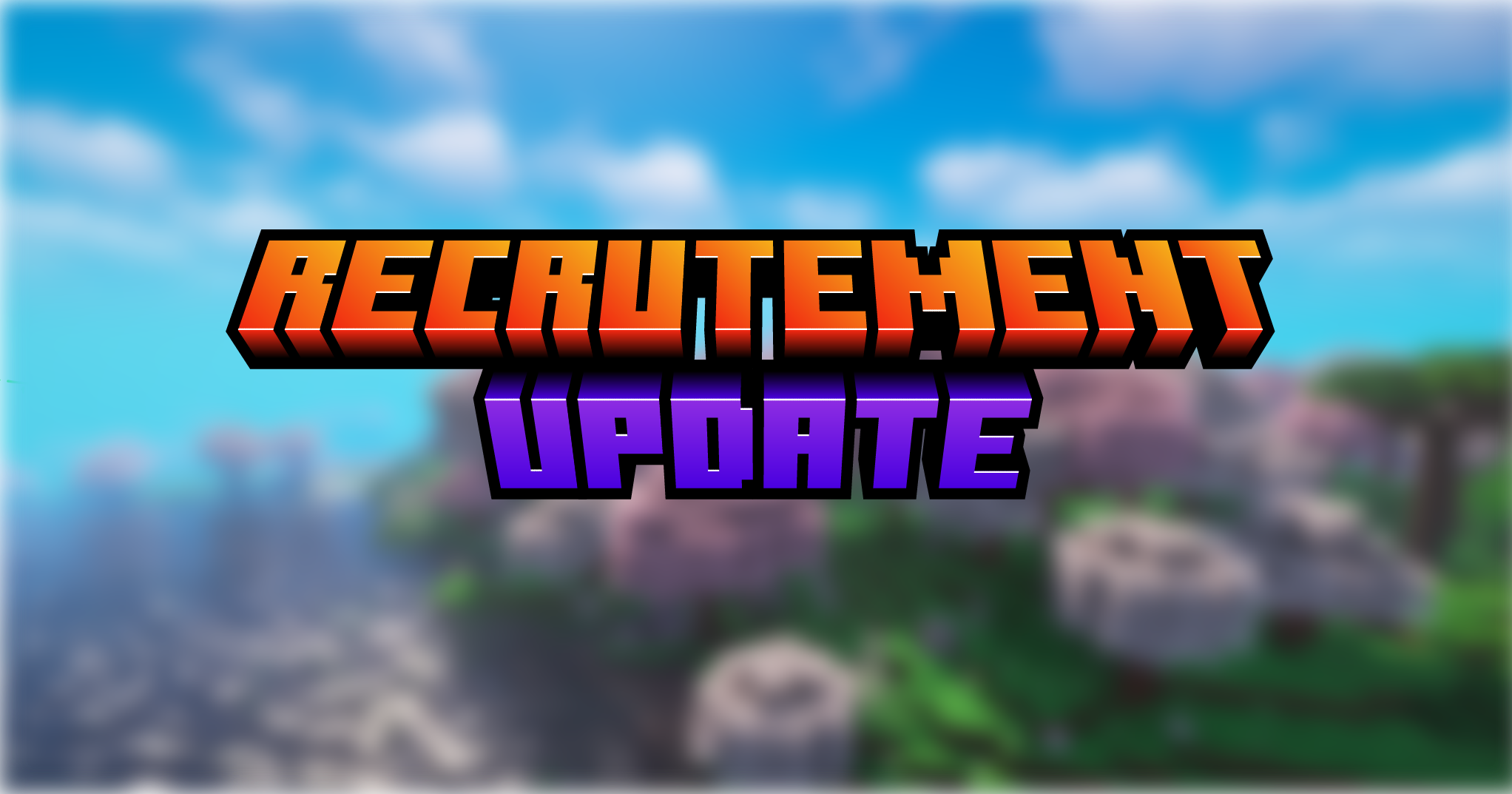 Recrutement Update